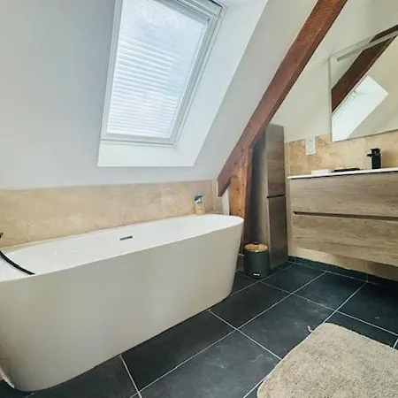 Ferienwohnung Les Chenes En Duplex Ploemeur Exterior foto